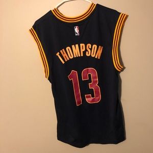 Adidas Black and Gold Basketball Jersey